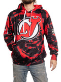 New Jersey Devils Hockey Hoodie Hockey Hoodie BenchClearers S Red Polyester