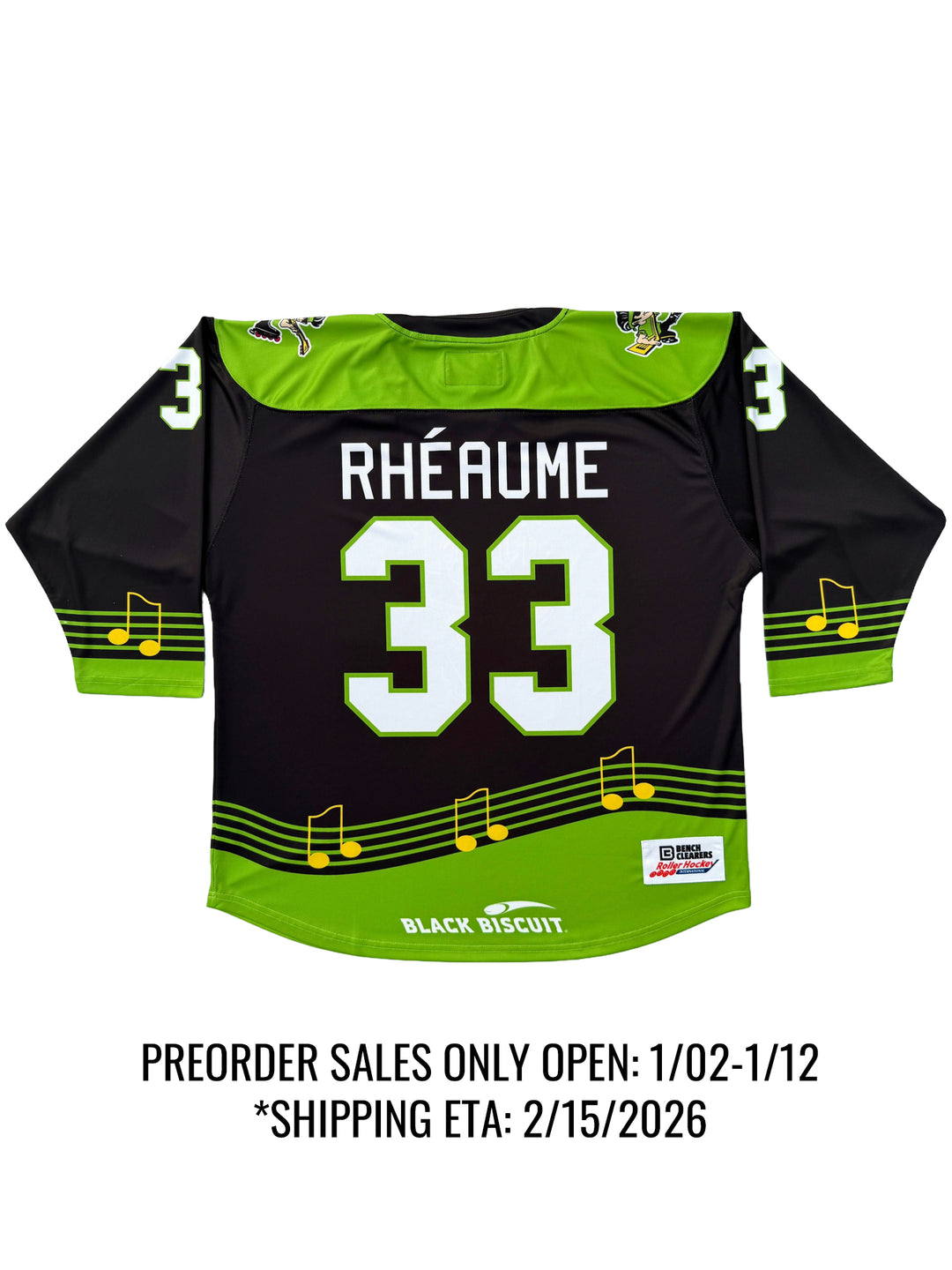 New Jersey Rockin' Rollers Flyweight Premier Hockey Jersey*PREORDER OPEN 1/2-1/12*