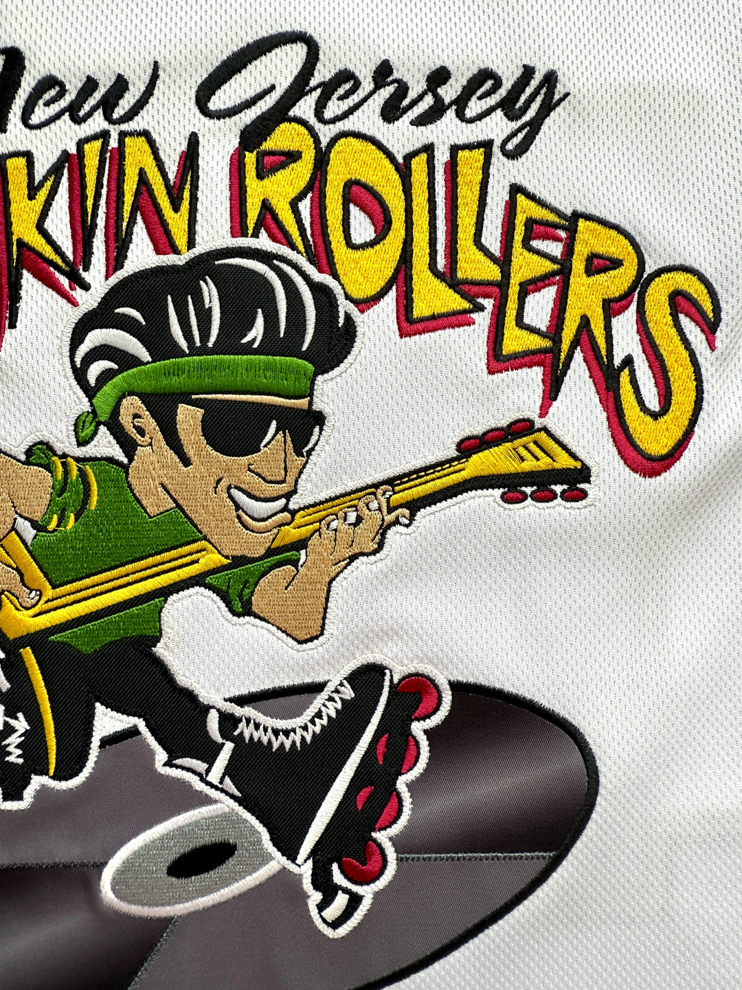 New Jersey Rockin' Rollers Away Elite Pro Embroidered Hockey Jersey*PREORDER OPEN 1/2-1/12*