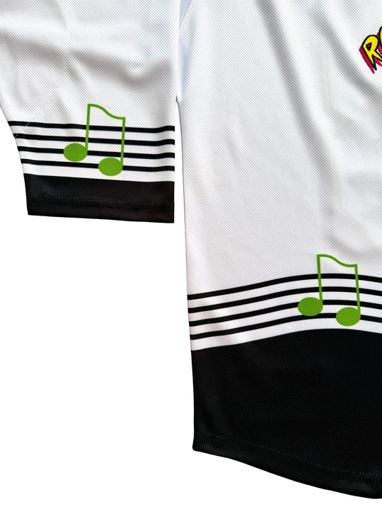 New Jersey Rockin' Rollers Away Elite Pro Embroidered Hockey Jersey*PREORDER OPEN 1/2-1/12*