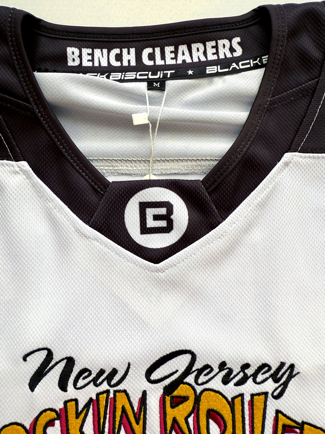 New Jersey Rockin' Rollers Away Elite Pro Embroidered Hockey Jersey*PREORDER OPEN 1/2-1/12*