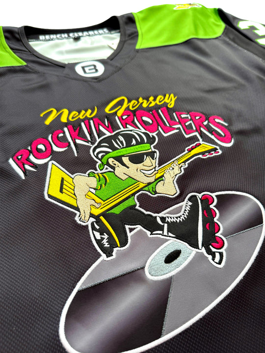 New Jersey Rockin' Rollers Elite Pro Embroidered Hockey Jersey*PREORDER OPEN 1/2-1/12*