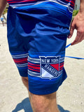 New York Rangers 2024 Alternate Mesh Hockey Shorts - Front2