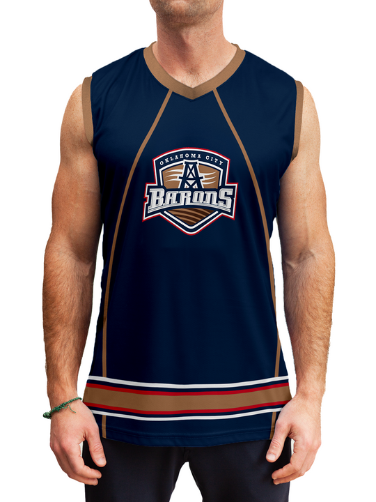 Oklahoma City Barons Hockey Tank - FRONT