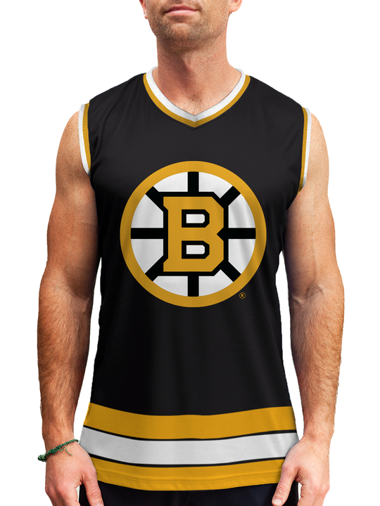 Boston Bruins 2025 Hockey Tank - ON MODEL FRONT
