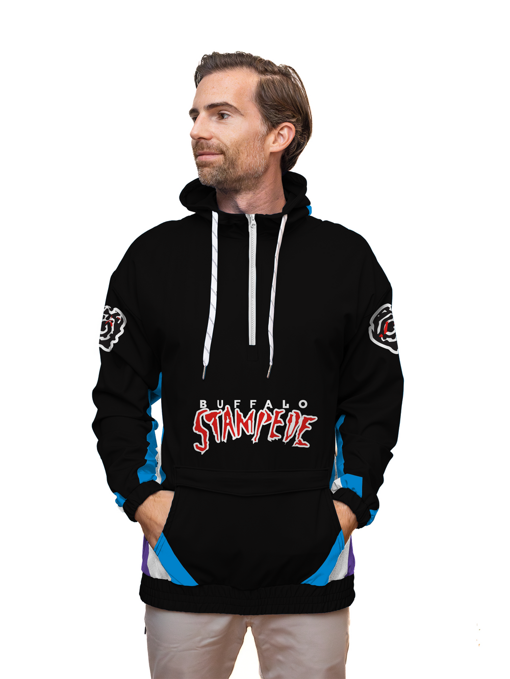 Buffalo Stampede Hockey Windbreaker