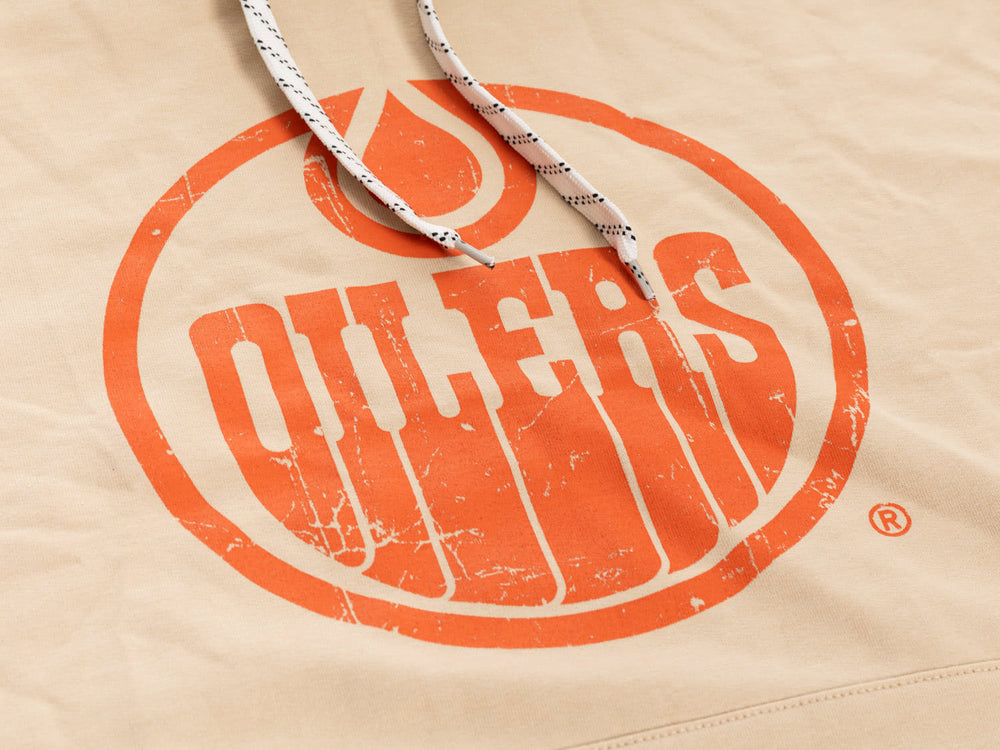 Edmonton Oilers Oatmeal Hockey Hoodie