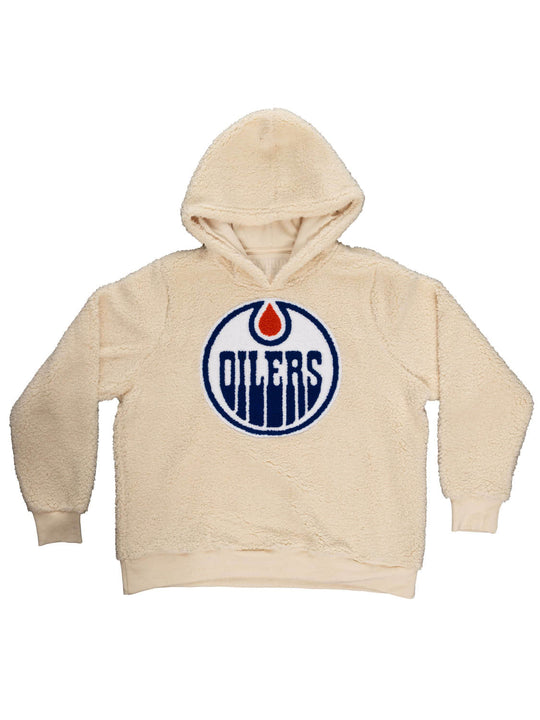 Edmonton Oilers Women's Sherpa Hoodie