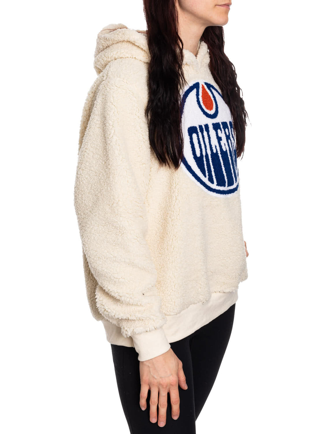 Edmonton Oilers Women's Sherpa Hoodie