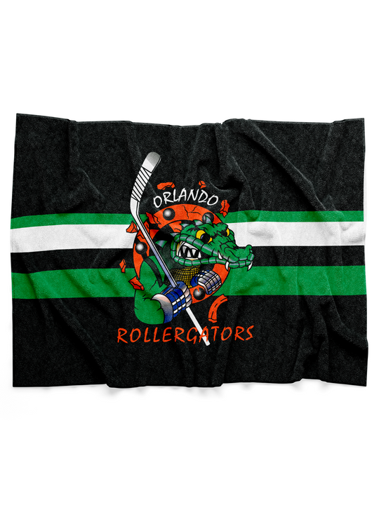 Orlando Rollergators Sherpa Blanket