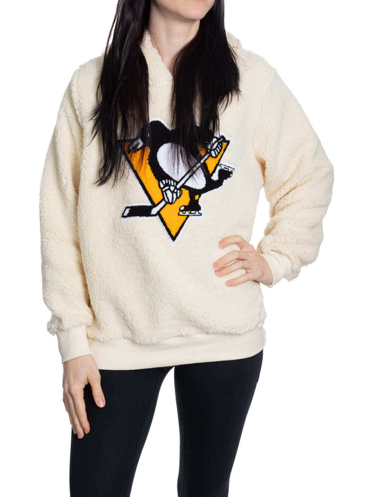 Pittsburgh Penguins Women's Sherpa Hoodie