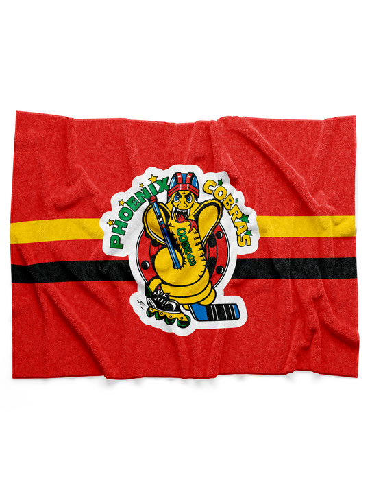 Phoenix Cobras Sherpa Blanket
