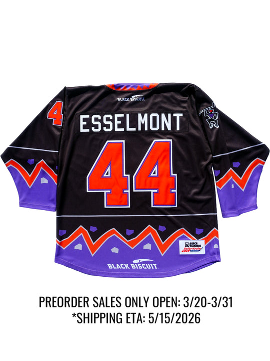 Vancouver Voodoo Elite Pro Embroidered Hockey JerseyJOIN WAITLIST* - Back | BenchClearers Hockey Apparel