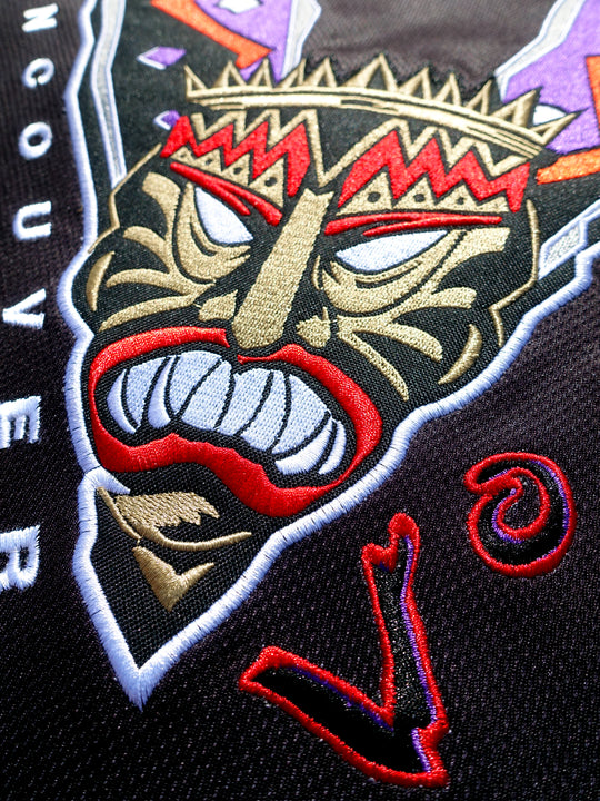 Vancouver Voodoo Elite Pro Embroidered Hockey JerseyJOIN WAITLIST* - Side | BenchClearers Hockey Apparel