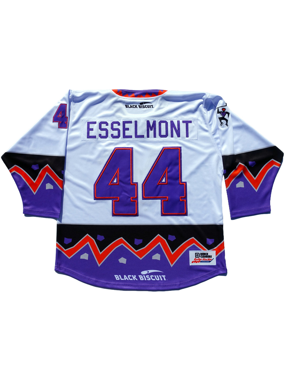 Vancouver Voodoo Away Elite Pro Embroidered Hockey JerseyJOIN WAITLIST* - View 14 | BenchClearers Hockey Apparel