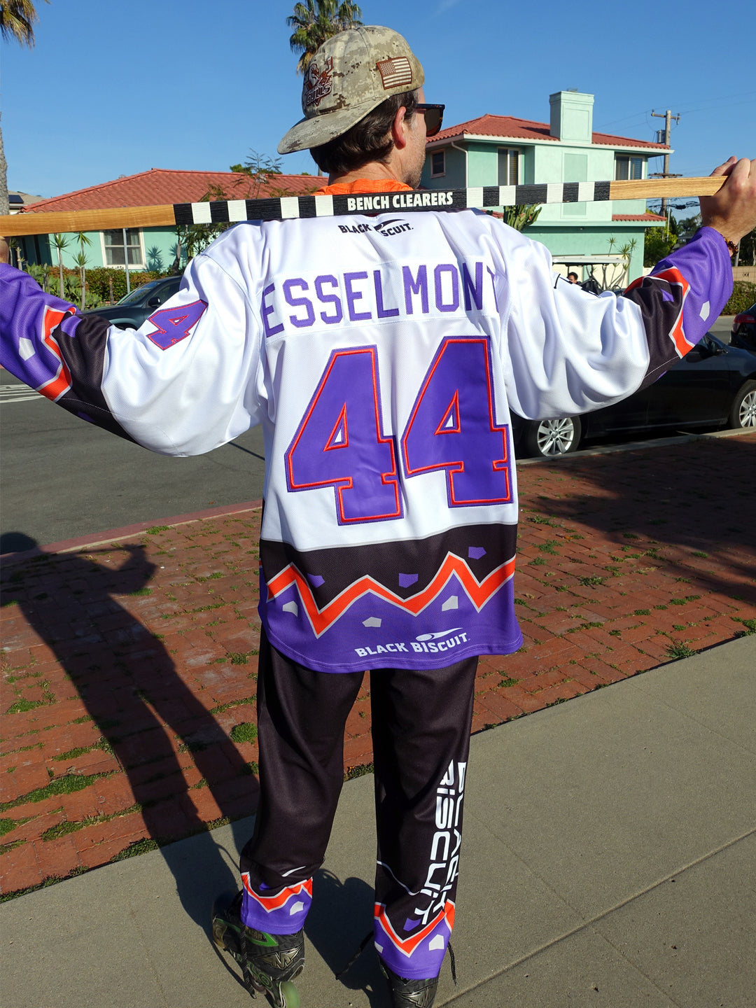 Vancouver Voodoo Away Elite Pro Embroidered Hockey JerseyJOIN WAITLIST* - View 7 | BenchClearers Hockey Apparel