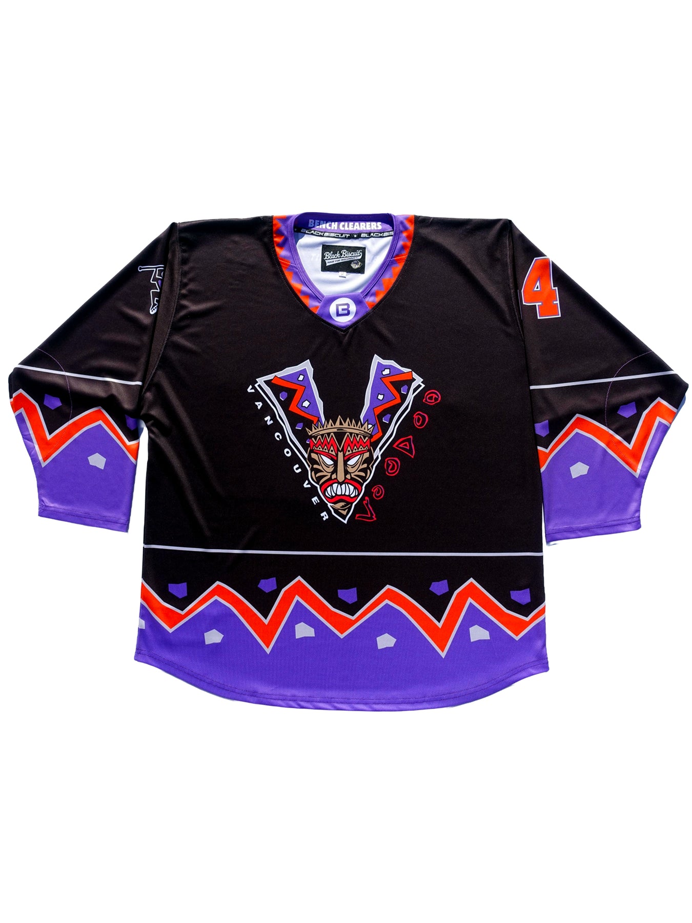 Bench Clearers Vancouver Voodoo Flyweight Premier Hockey Jersey | BenchClearers ...