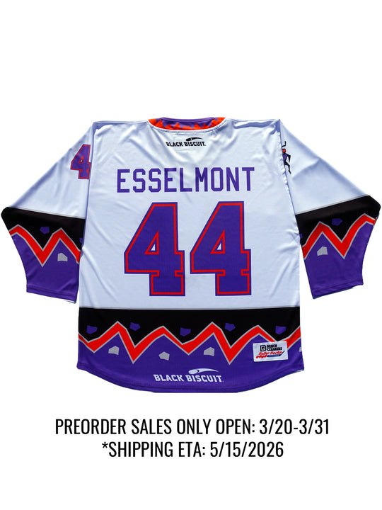 Vancouver Voodoo Away Flyweight Premier Hockey JerseyJOIN WAITLIST* - Back | BenchClearers Hockey Apparel