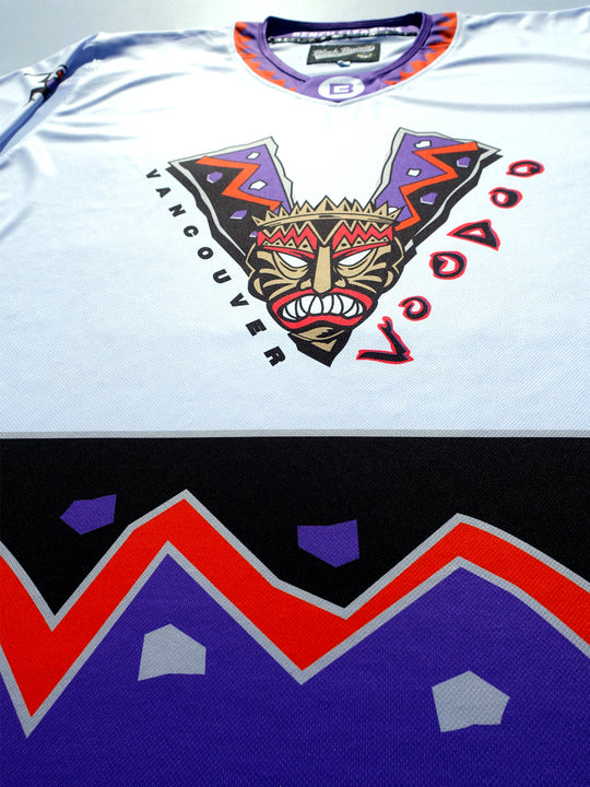 Vancouver Voodoo Away Flyweight Premier Hockey JerseyJOIN WAITLIST* - View 4 | BenchClearers Hockey Apparel