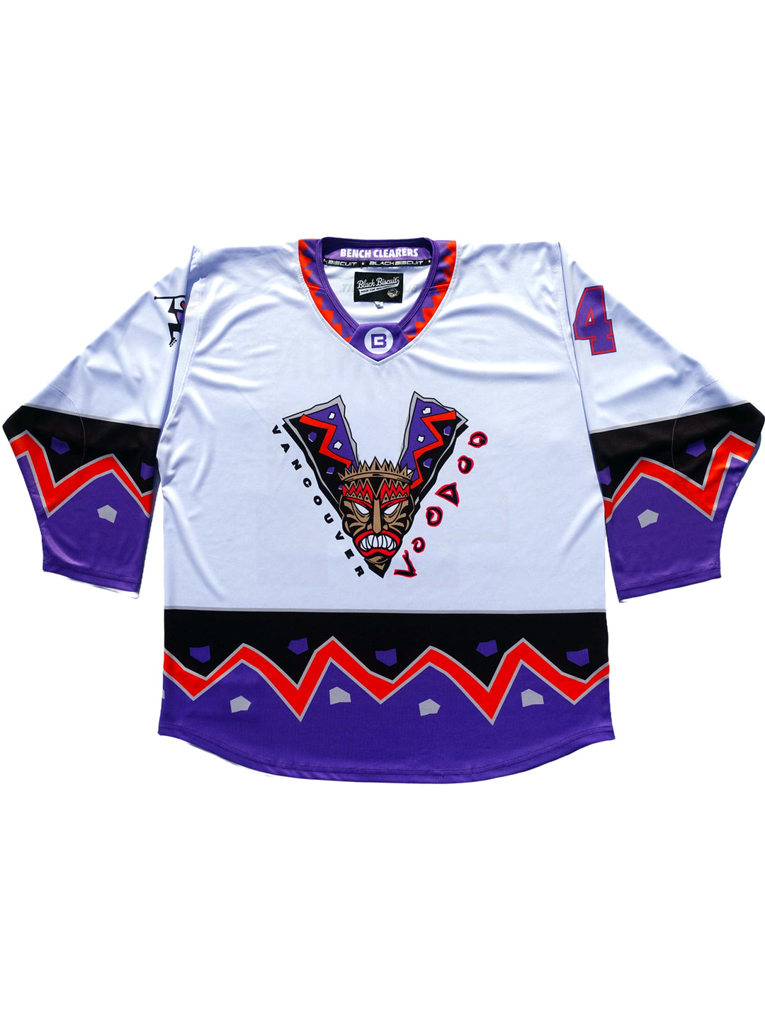 Vancouver Voodoo Away Flyweight Premier Hockey JerseyJOIN WAITLIST* - View 9 | BenchClearers Hockey Apparel