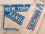 New York Rangers Oatmeal Acid Washed Long Sleeve Shirt