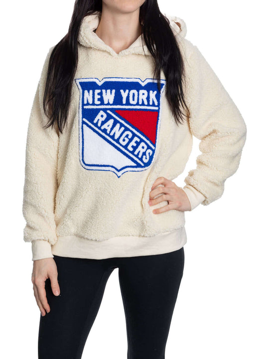 New York Rangers Women's Sherpa Hoodie