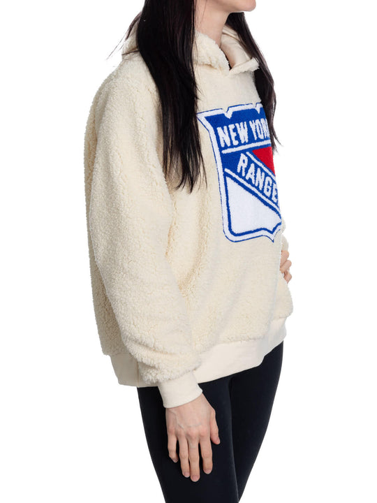 New York Rangers Women's Sherpa Hoodie