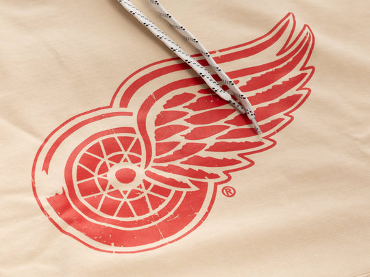 Detroit Red Wings Oatmeal Hockey Hoodie