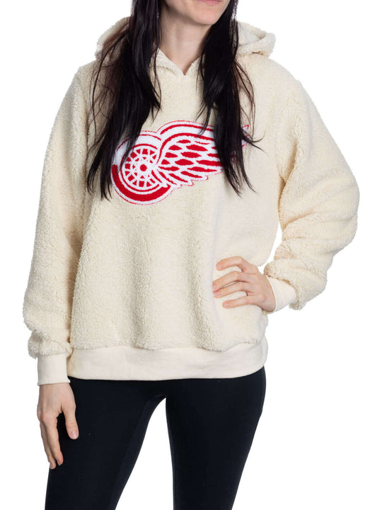 Detroit Red Wings Women's Sherpa Hoodie