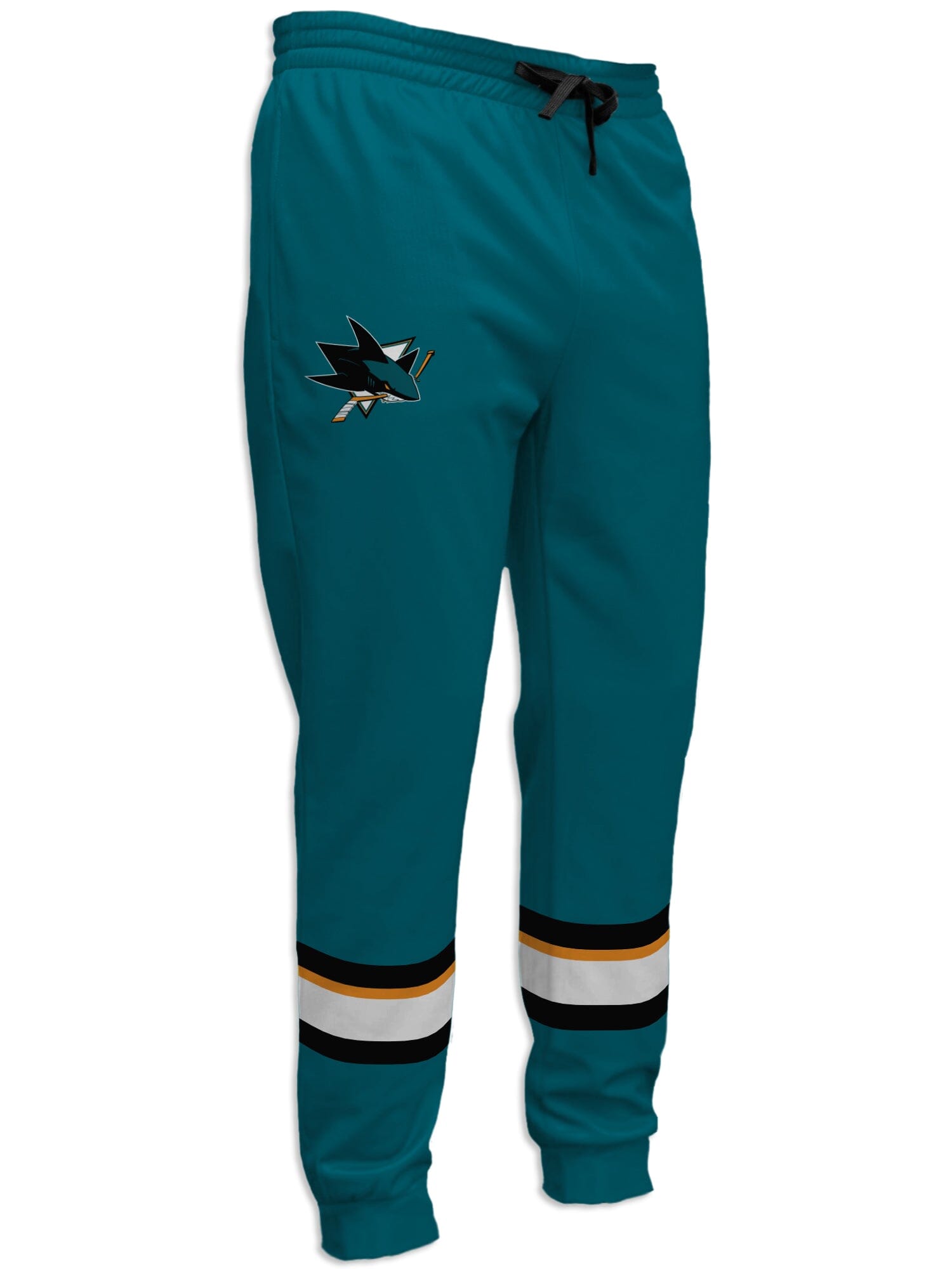 San Jose Sharks Hockey Jogger Pants - FRONT