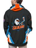 San Diego Gulls Hockey Windbreaker - BACK