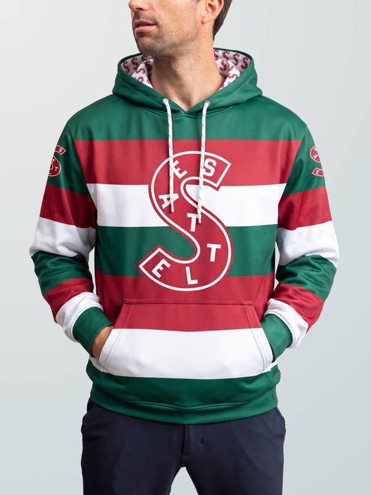 bench Clearers Seattle Metropolitans Hockey Hoodie