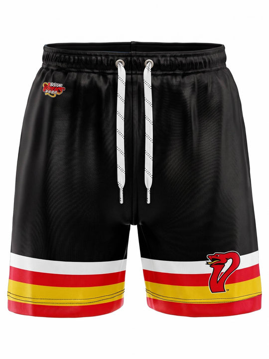 Bench Clearers St. Louis Vipers Hockey Shorts - 3D FRONT