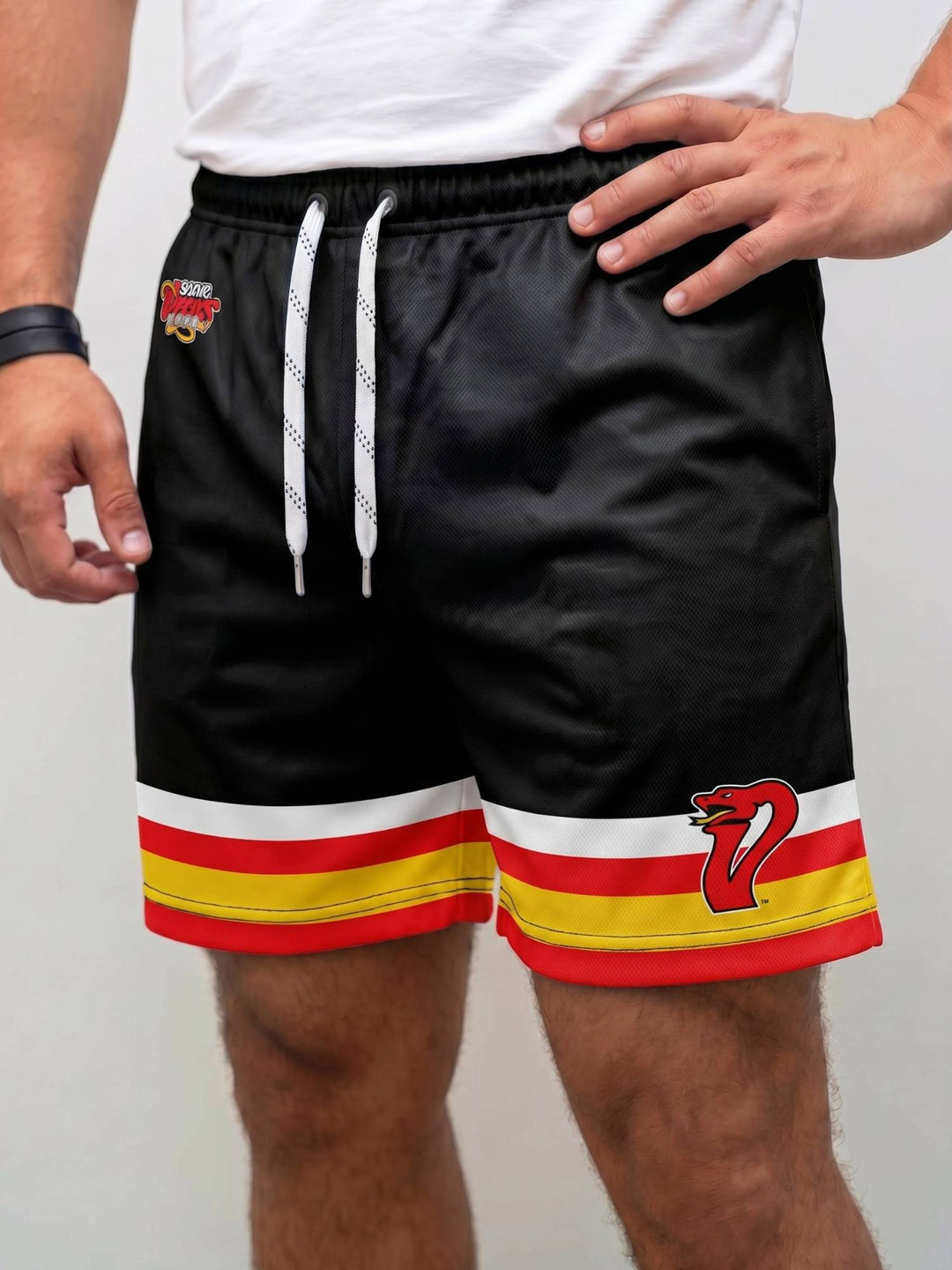 Bench Clearers St. Louis Vipers Hockey Shorts - MODEL FRONT