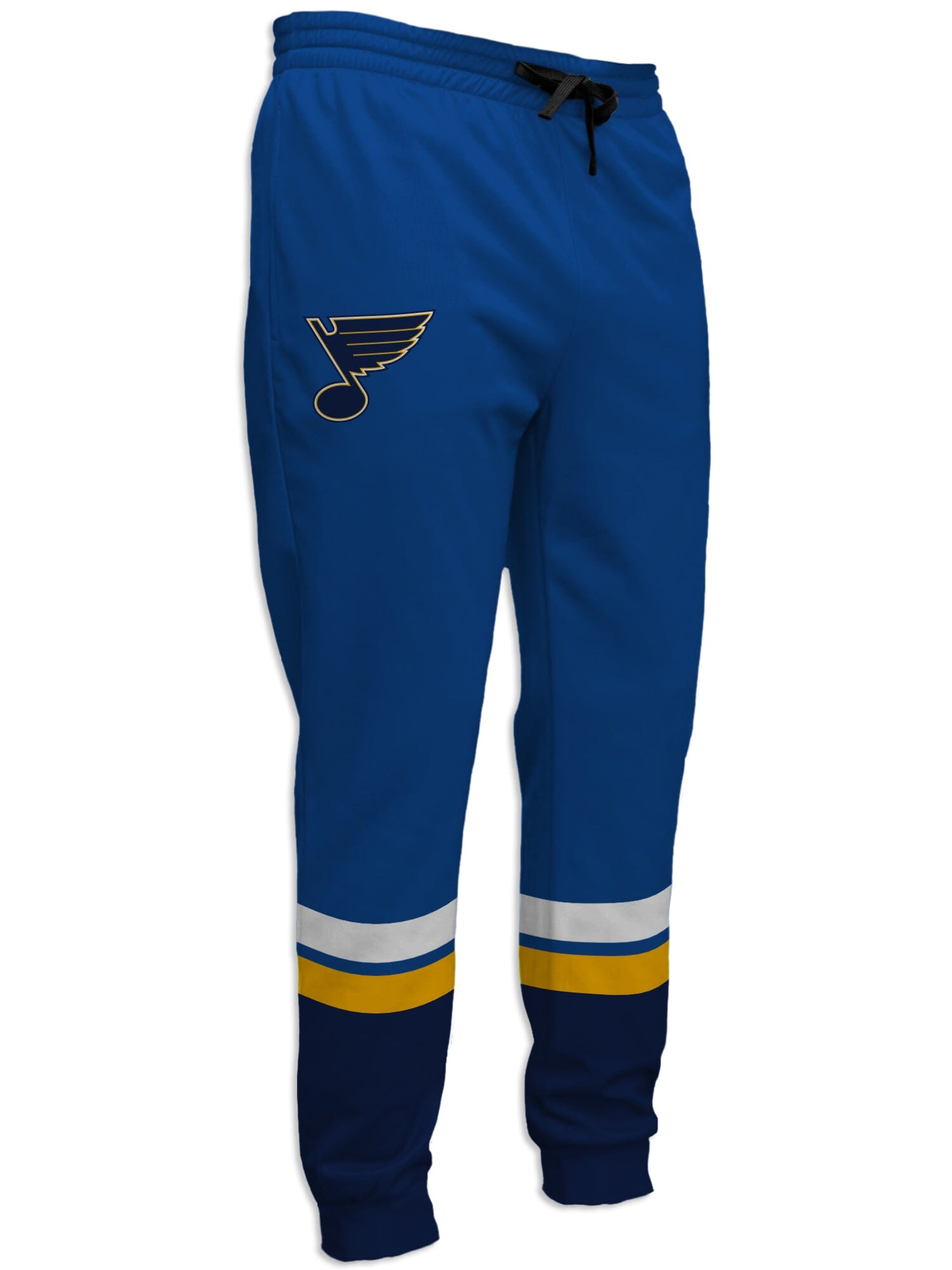 St. Louis Blues Hockey Jogger Pants - FRONT