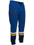 St. Louis Blues Hockey Jogger Pants Hockey Jogger Pants BenchClearers S Royal Blue Polyester