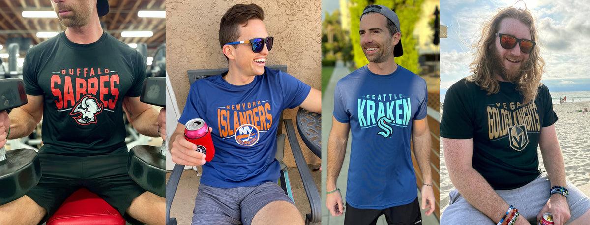 Bench Clearers Hockey Shirts | Officially Licensed NHL, AHL & Retro | Bench Clearers