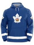Toronto Marlies Hockey Hoodie Hockey Hoodie BenchClearers XS Navy Blue Polyester