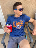 New York Islanders "Full Fandom" Moisture Wicking T-Shirt T-Shirt BenchClearers 