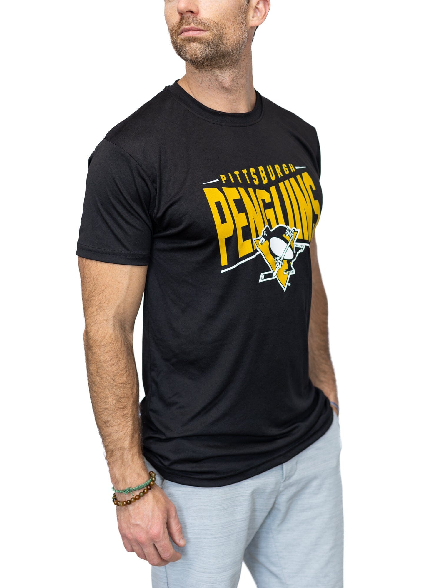 Bench Clearers Pittsburgh Penguins Pittsburgh Alternate Hockey Tank - S / Black / Polyester