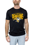 Pittsburgh Penguins "Full Fandom" Moisture Wicking T-Shirt - Front
