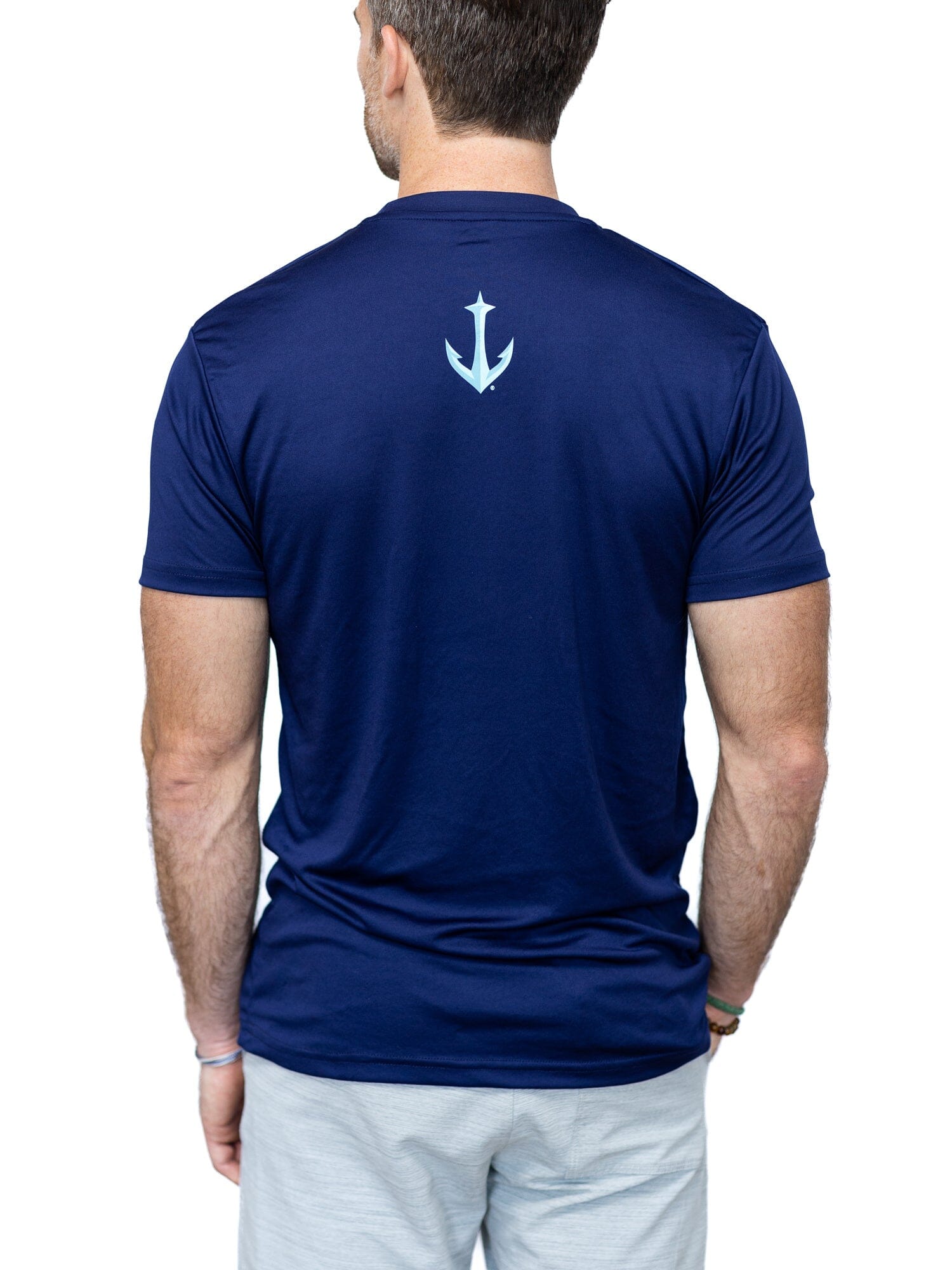 Bench Clearers Seattle Kraken Full Fandom Moisture Wicking T-Shirt - S / Blue / Polyester