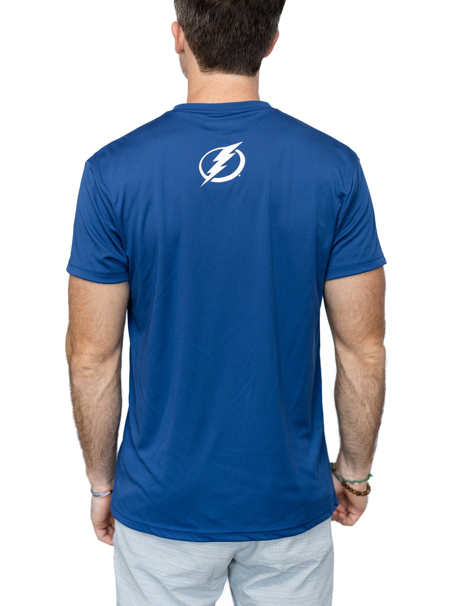 Tampa Bay Lightning "Full Fandom" Moisture Wicking T-Shirt - Back