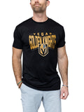 Vegas Golden Knights "Full Fandom" Moisture Wicking T-Shirt T-Shirt BenchClearers S Black Polyester