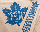 Toronto Maple Leafs Oatmeal Acid Washed Long Sleeve Shirt