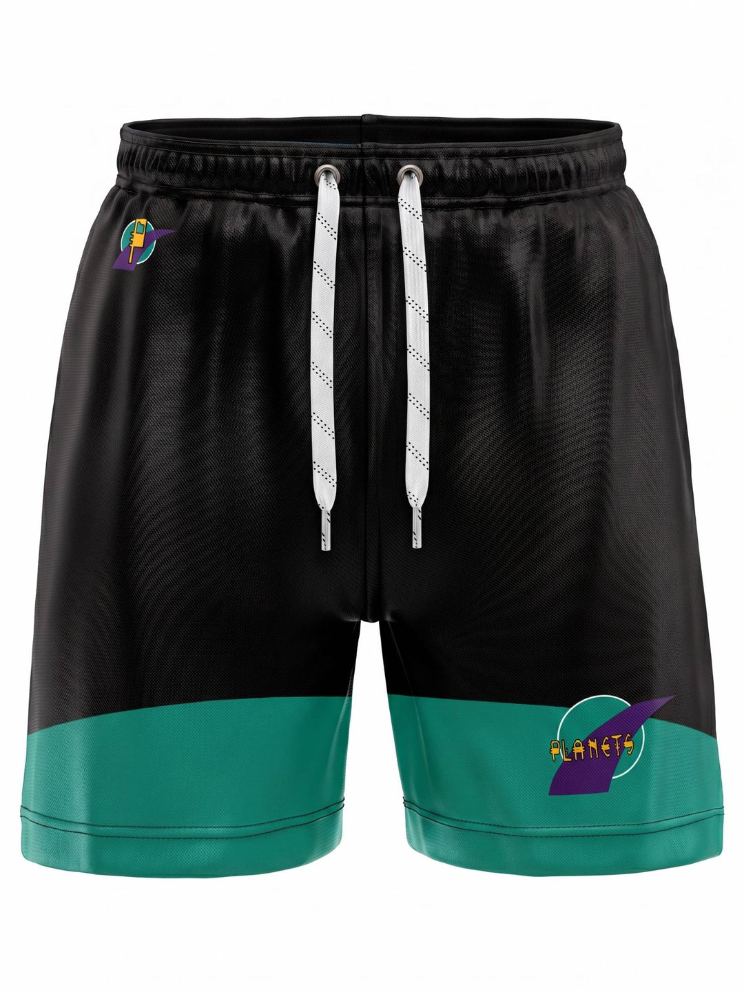 Bench Clearers Toronto Planets Hockey Shorts - 3D FRONT