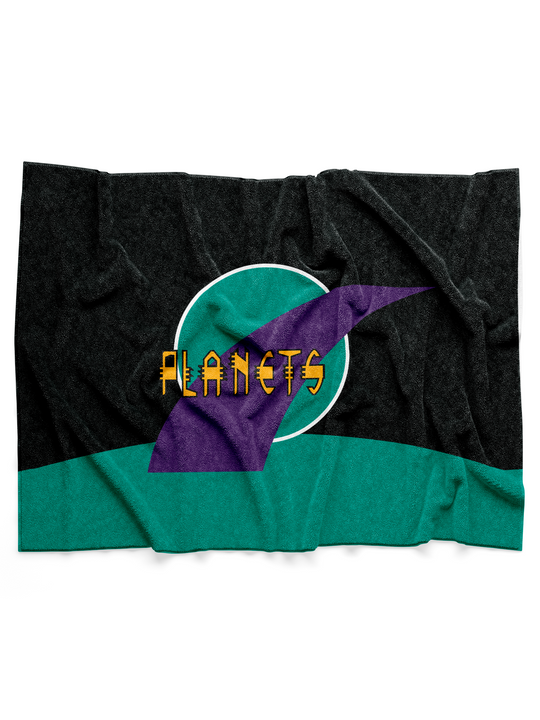 Toronto Planets Sherpa Blanket