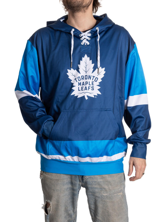 Toronto Maple Leafs "Hockey Lace" Hockey Hoodie