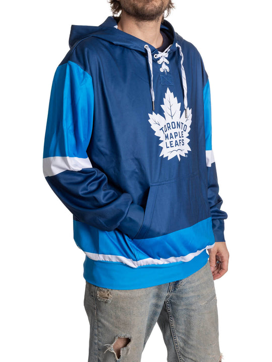 Toronto Maple Leafs "Hockey Lace" Hockey Hoodie
