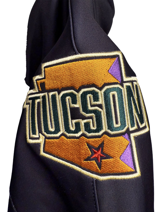 Tucson Roadrunners "Kachina" Alternate AHL Hockey Embroidered Lace Hoodie  - ship by 12/17